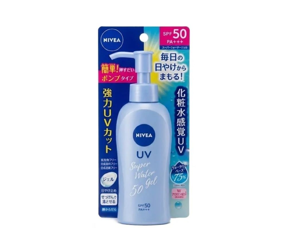 Nivea Uv Super Water Gel Spf 50 Pa+++ 140G